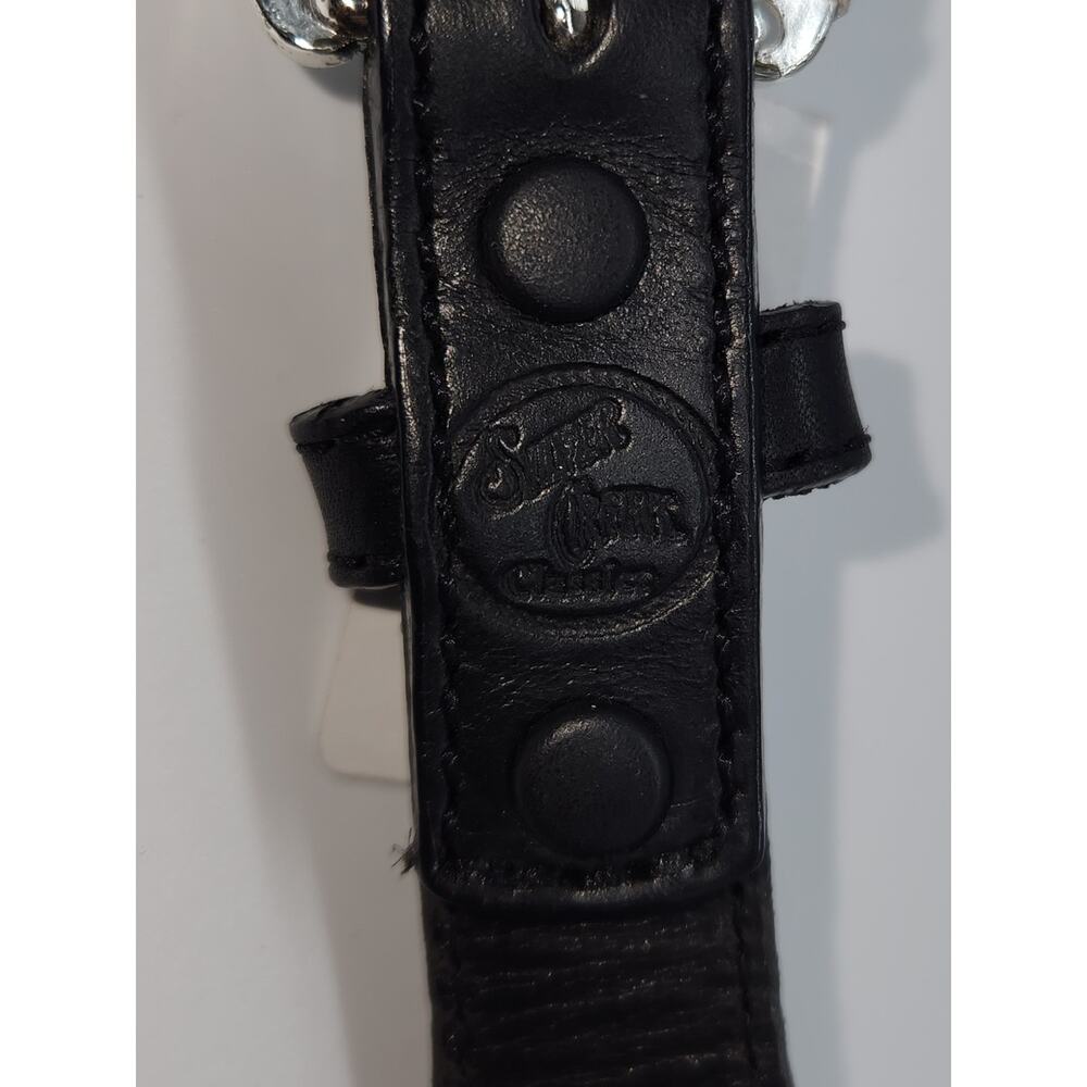 Silver Creek Women's Leather Belt Size 30 NWT A1.13 - Picture 4 of 7
